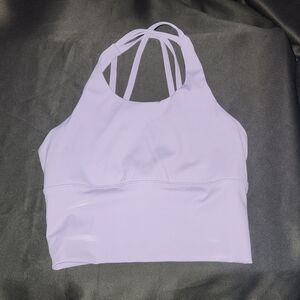 NWOT Lavender sports bra size XS